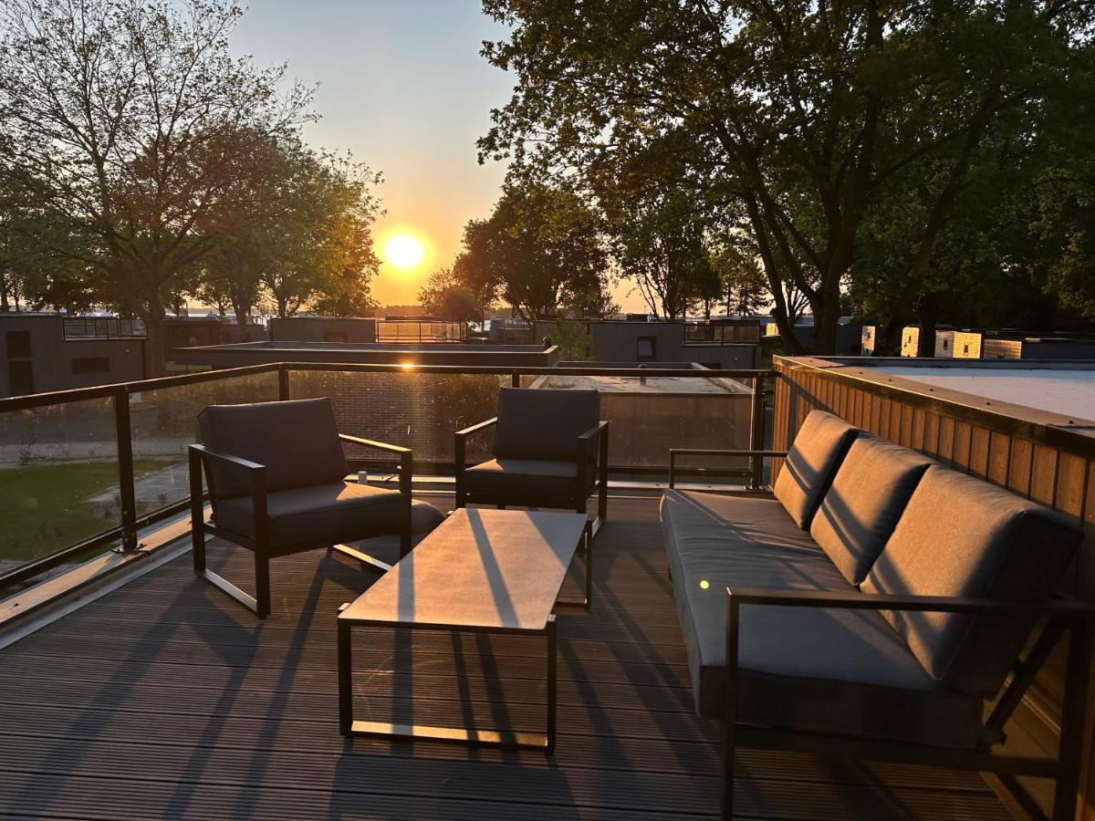 Traum Ferienhaus Mit Dachterrasse Am Veluwemeer Hulshorst Buitenkant foto